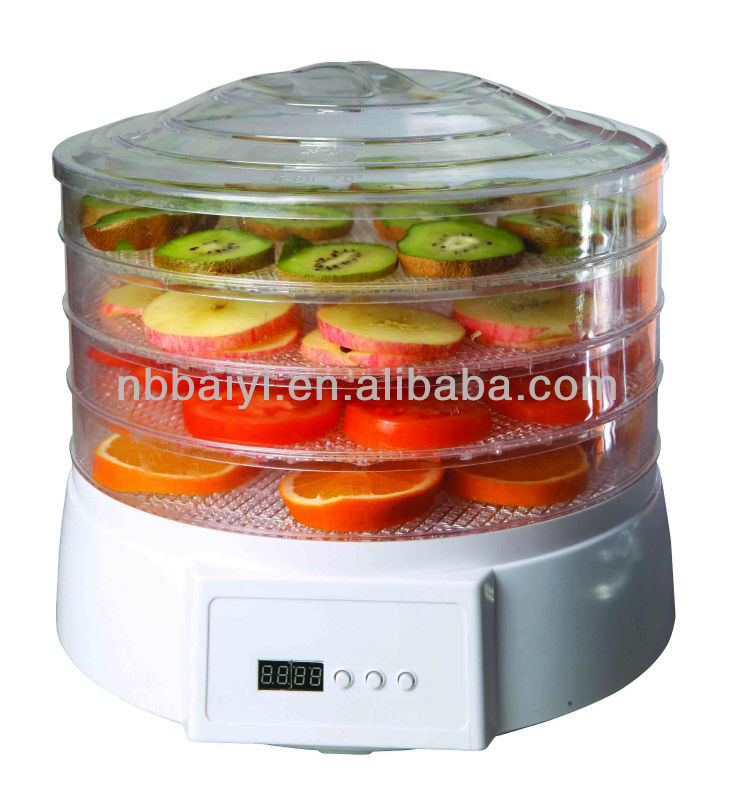 Round Food Dehydrator With Timer and Fan