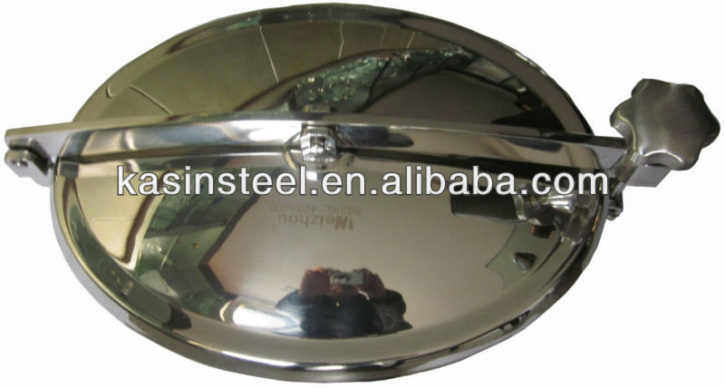 Round Manway Door Stainless Steel Sanitary Round Man Hole Cover