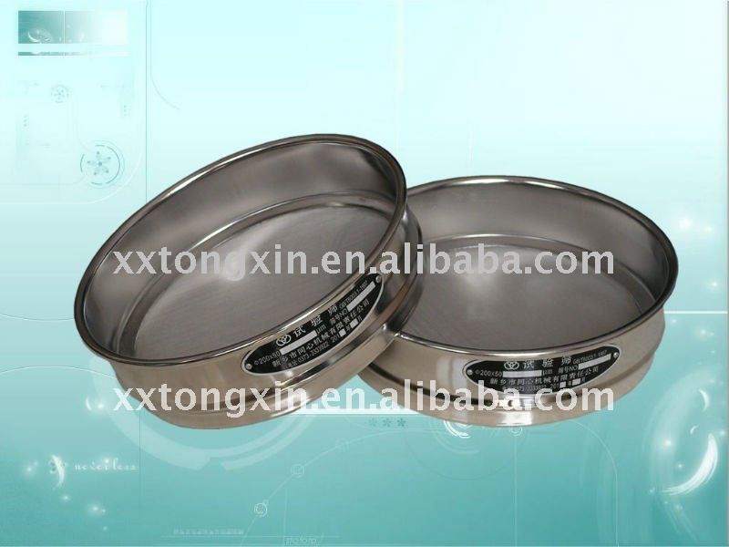 Round shape milk test sieve filter equipment