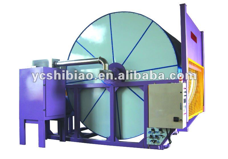 Round Stainless Steel Milling Drum