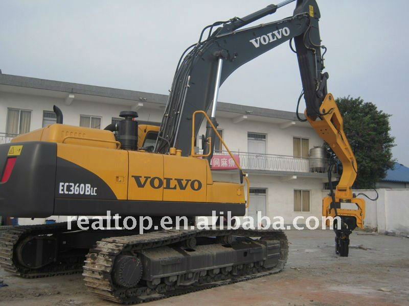 RP-300 Excavator mounted Hydraulic vibratory pile hammer and pile extract (fit for Excavators 24~32tons)