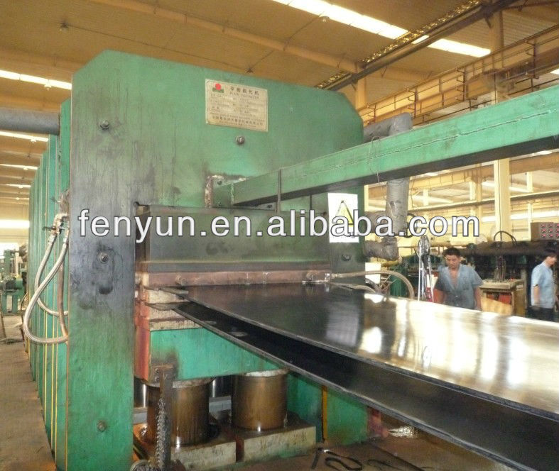 rubber plate conveyer belt producing machine