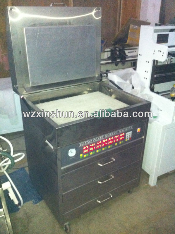 Ruian Xinshun 2013 solid resin plate making machine