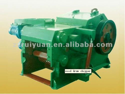 ruiyuan brand wood drum chipper/drum wood chipper