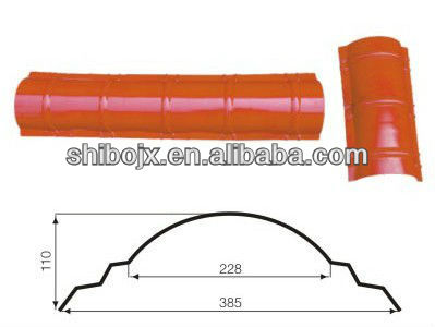 Russia Style SB Roof Ridge Cap Hydraulic Cutting Machine