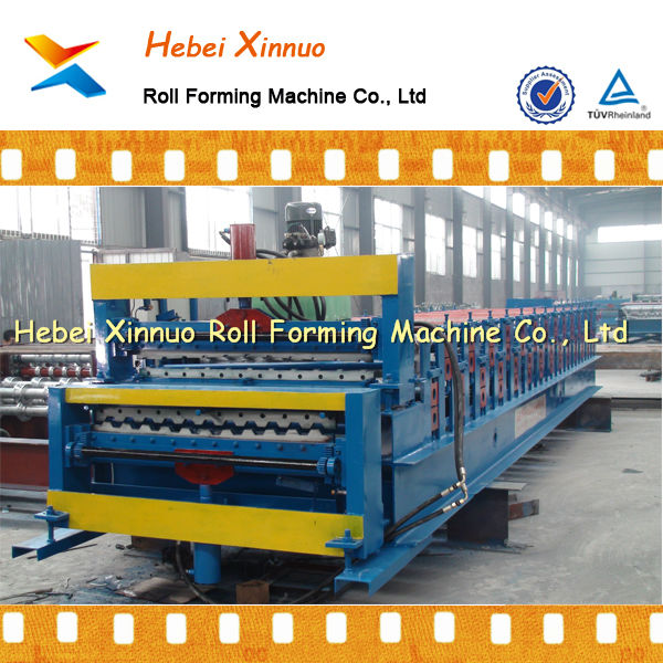 Russia type double layer roof machine Hebei