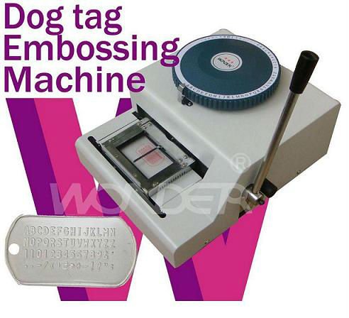 Russian Dog tag Embossing Machines