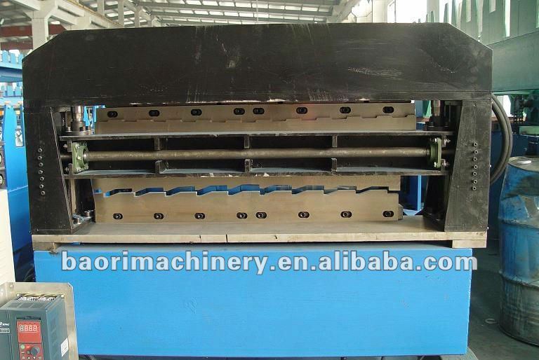 Russian Model C8/C15 double layer Roof Tile Roll Forming machine -- Shanghai Baori Machinery