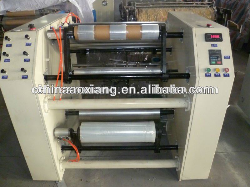 RW-500 semi-automatic aluminium foil rewinding machine