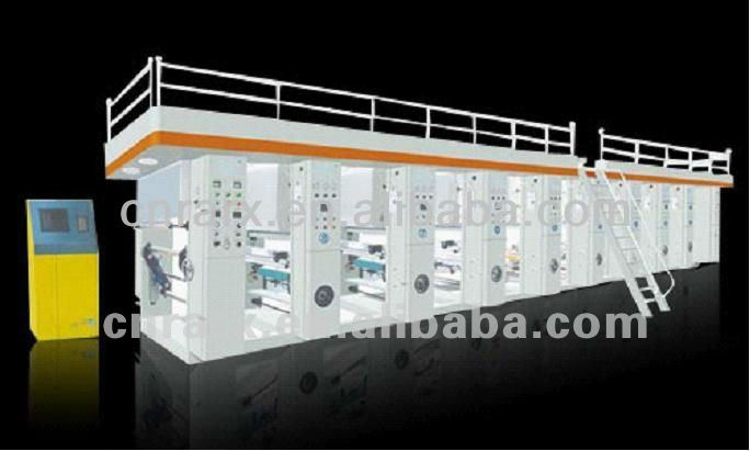 RXMS-B 600mm gravure printing machine/rotogravure press/intaglio printing press/for paper,plastic film,Aluminum foil