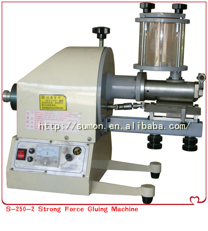 S-250-2 15cm Strong Force Glue Gluing Machine