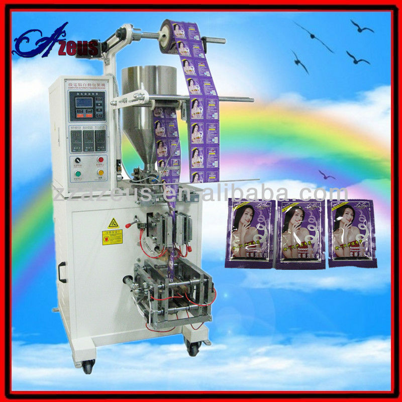 sachet liquid yogurt packaging machine/shampoo sachet packing machine