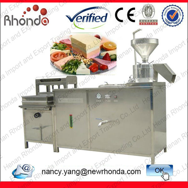 Safety Certificated Tofu Making Machine From a 15-year Maker