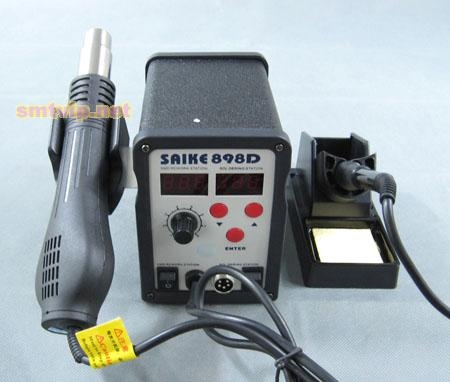 SAIKE*898D digital lead free unsolder station+iron