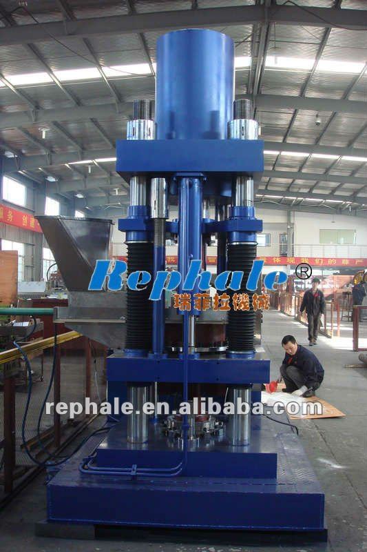 salt block hydraulic briquette press machine high efficiency lower noise newly designed structure