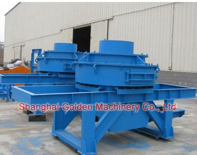 sand crusher machine in shanghai golden machinery