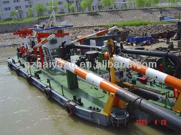 Sand Dredge Vessel with Cutter Head