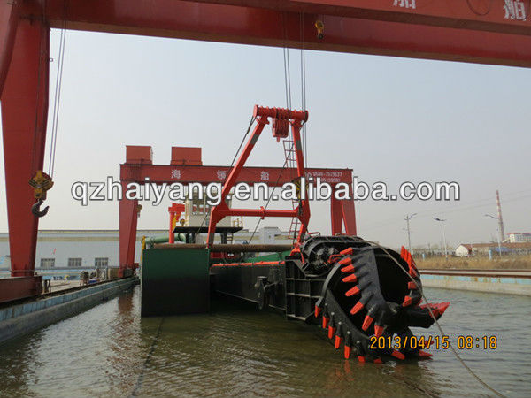 sand dredger vessel