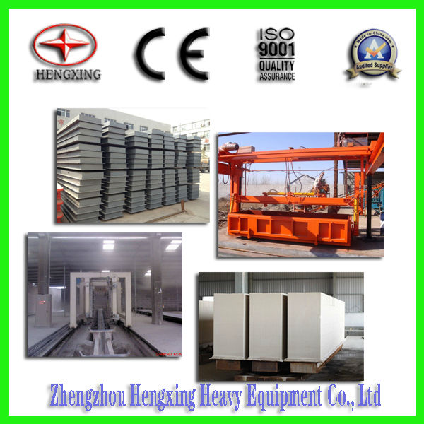 Sand/ flyash AAC block machine with comprehensive technical support