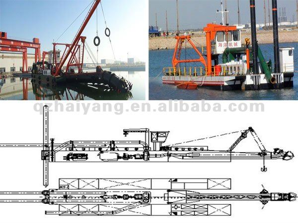 Sand Suction Dredging Vessel Ship