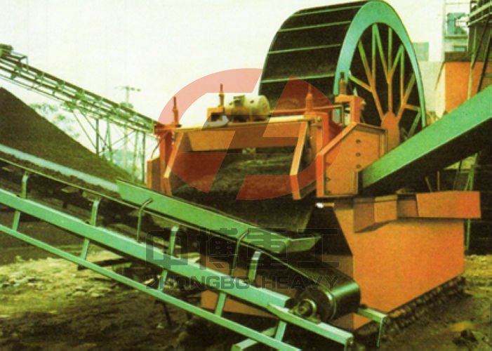 Sand washing machine for sand production