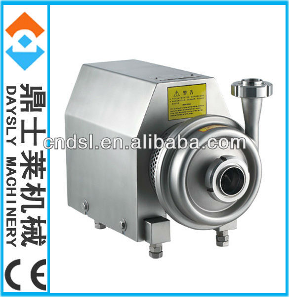 Sanitary centrifugal milk pump