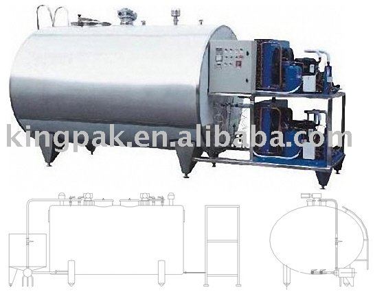 Sanitary Direct-Cooling Milk Storage Tank