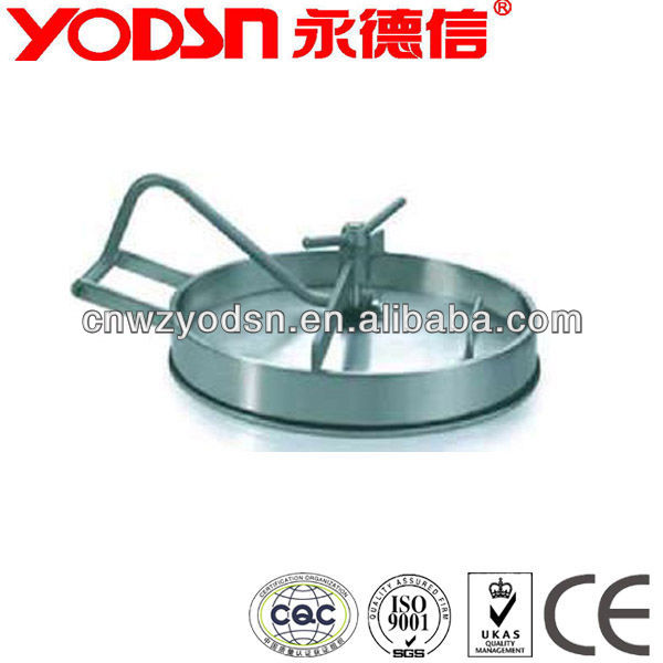 sanitary stainless steel manhole cover composite machinery (Pressure type)