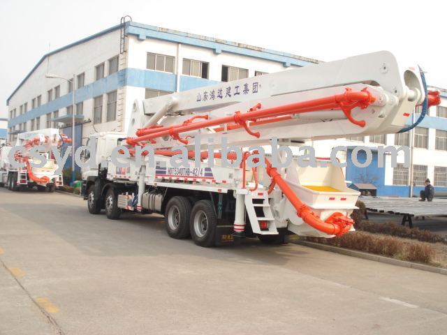 SANYI 46m truck-mounted Concrete pump