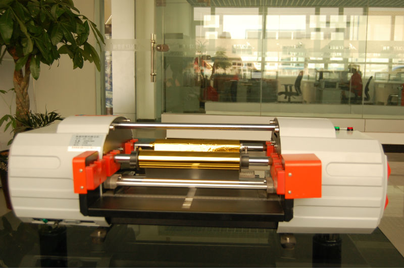 Satin label printing machine