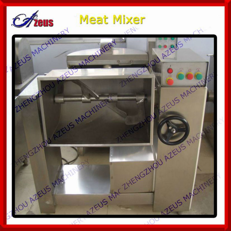 Sausage stuffing mixing machine