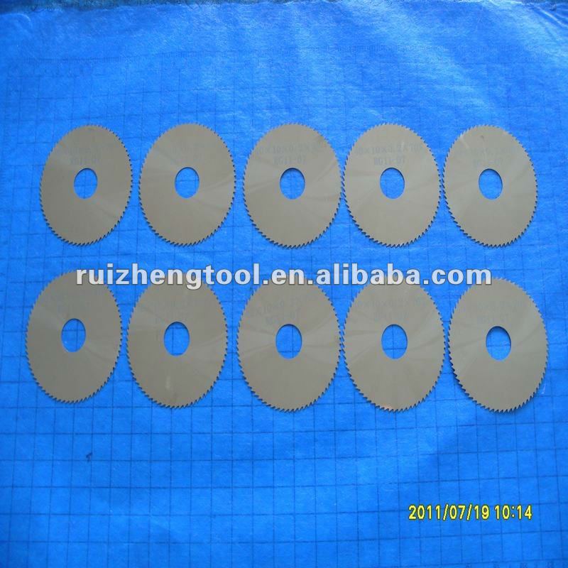 Saw blade for slotting machine