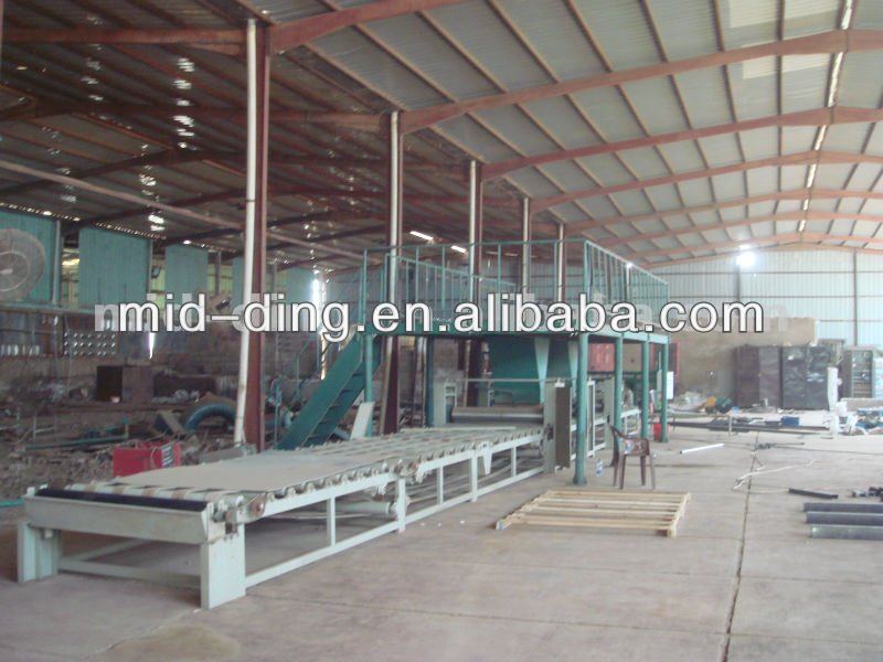 saw dust wall board making machine