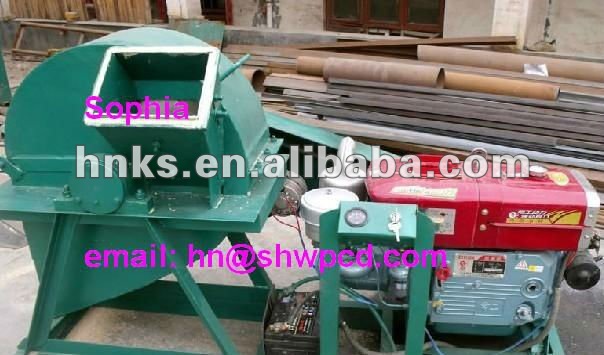 Sawdust crusher machine, wood crushing machine