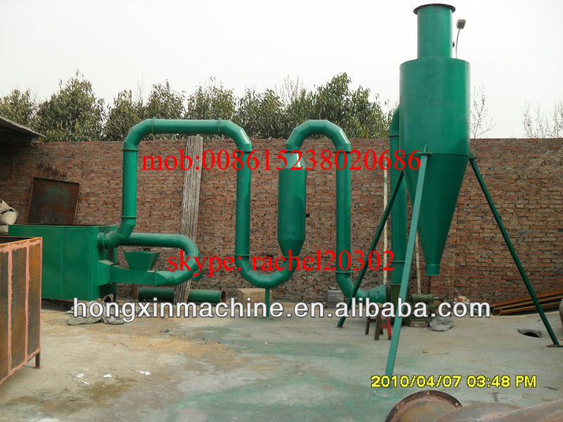 sawdust dryer/ sawdust drying machine sawdust airflow dryer