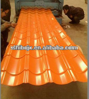 SB-828 Glazed Tile roof Roll Forming Machine