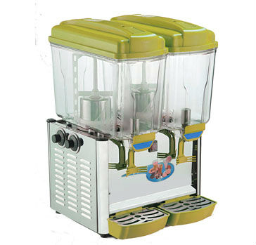 SB-KS-15TS*2 double cylinder fruit juice machine (dual temperature spray)