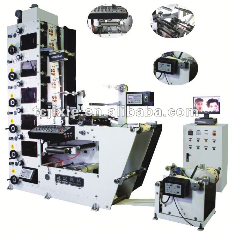 SB320/470/650/850 thermal paper roll printing machine with one slitting station