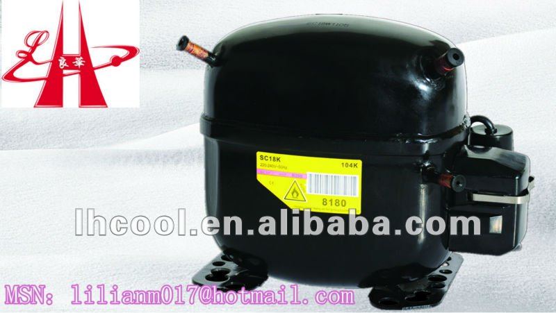 SC SERIES compressor use refrigerant