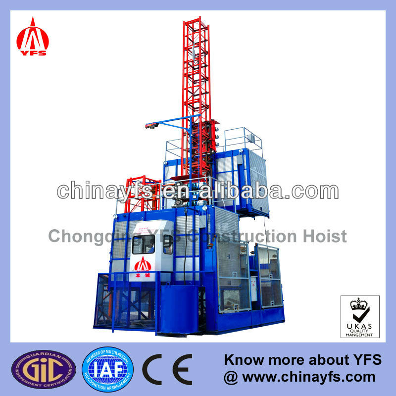 SC series lifter/construction hoist/lifer/builder hoist/building elevator