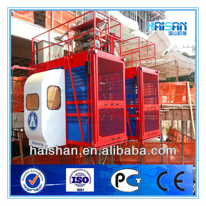 SC100/100 construction elevator CE GOST Approved