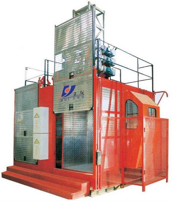 SC200 2000kg Single Cage Construction Lift