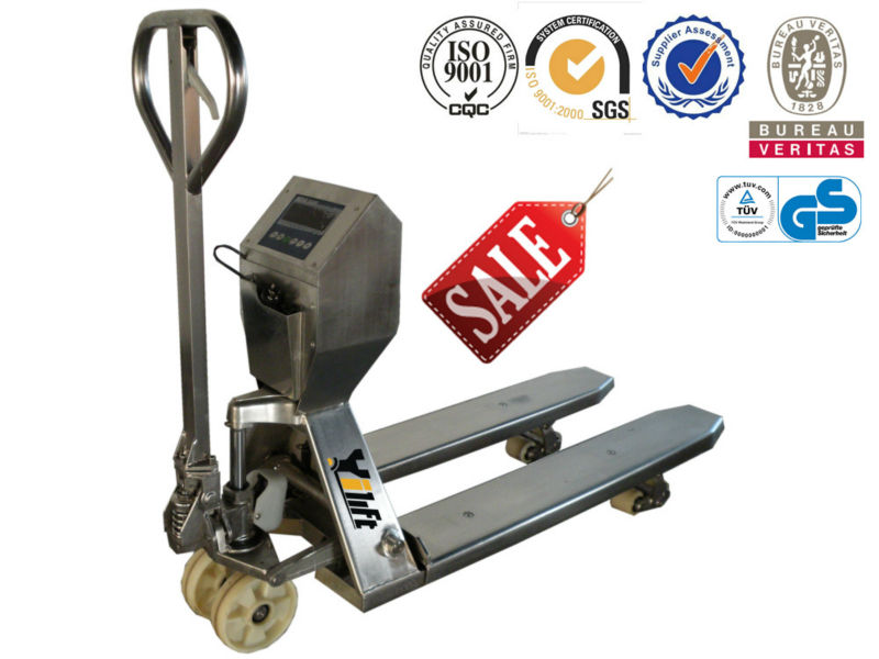 Scale Pallet Truck Stainless Hydraulic ZSS series