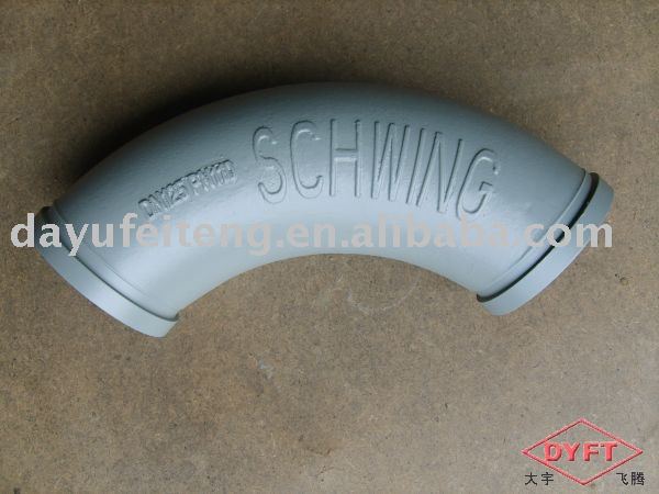 Schwing concrete pump elbow