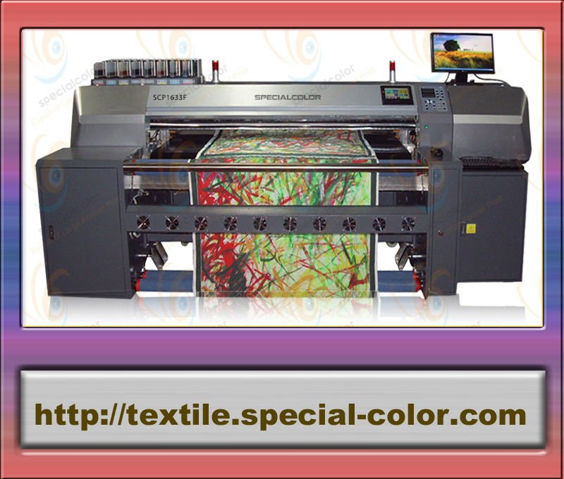 SCP1633F Flatbed Textile Printing Machine