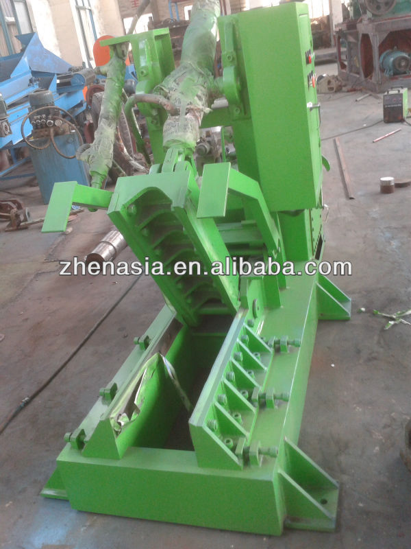 scrap tire cutter machine