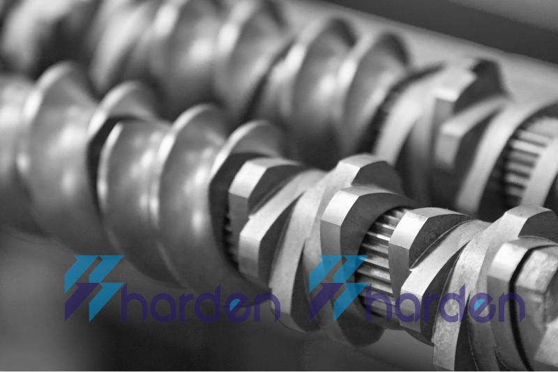 Screw elements for twin screw extruder