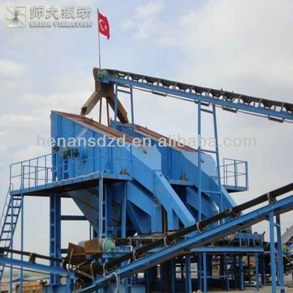 SD Brand Heavy-duty Mining Vibrating Screen for Crushing Plant