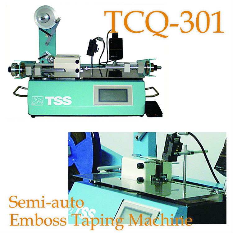 seal sealing tape machine on embossed carrier, embossed carrier tape tape and reel machine