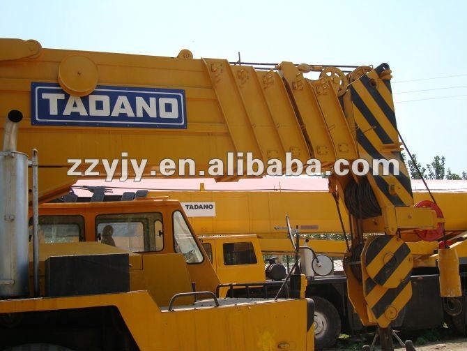 second-hand 120t Japan Tadano hydraulic truck crane